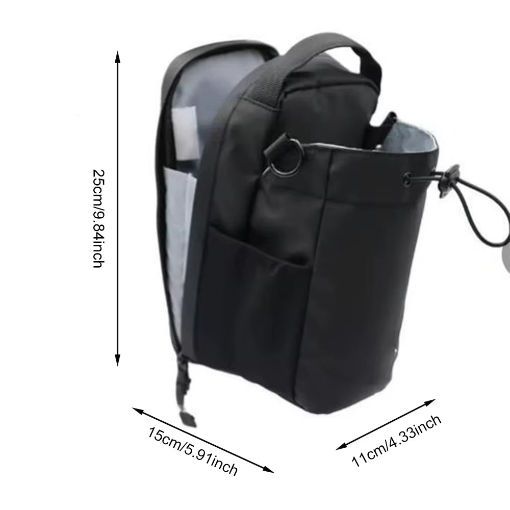 Portable Magnetic Gym Pouch – Water Bottle & Phone Carrier with Extra Storage