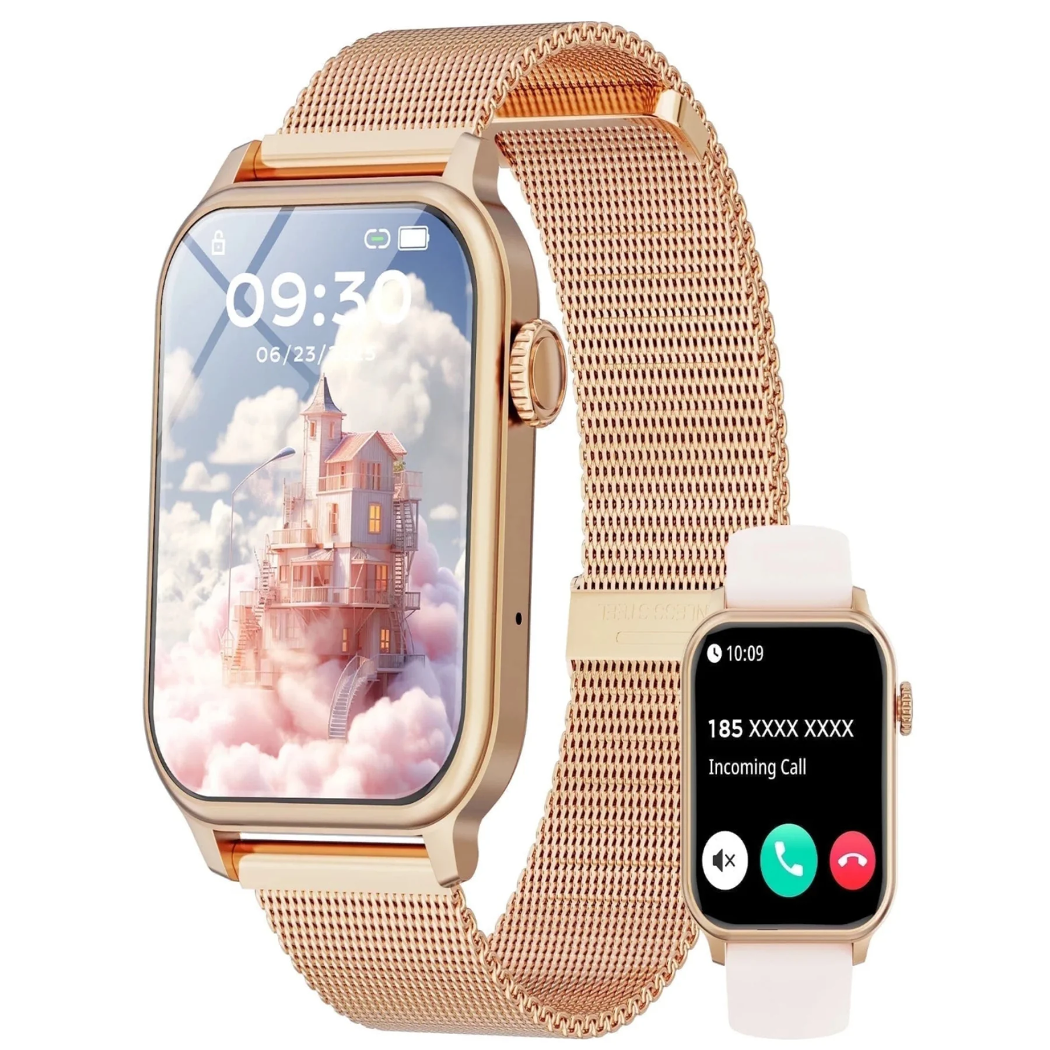 Women’s Smartwatch – 1.85” Screen, 600mAh Battery
