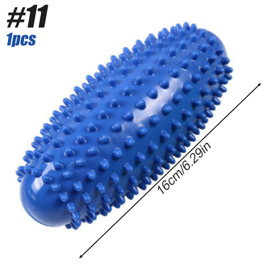 Foot Massage Roller Spiky Ball for Plantar Fasciitis Relief,Trigger Point Muscle Roller in Different Degree of Hardness for Foot