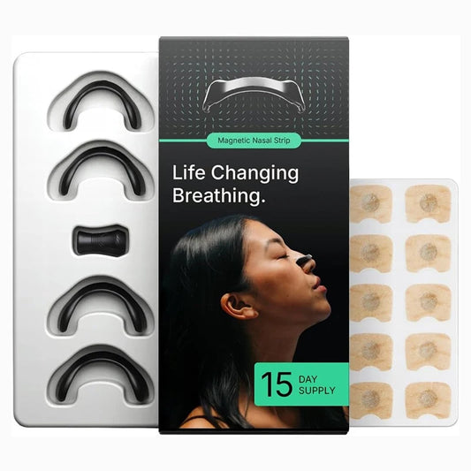 Magnetic Nasal Breathing Strips – Boost Oxygen & Stop Snoring